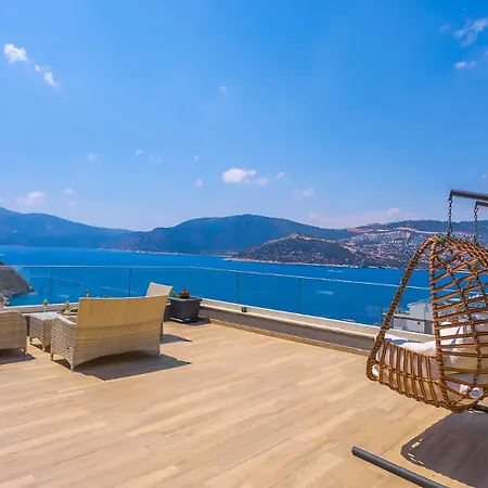 Kalkan Merkez'de Deniz Manzarali Lueks Отель *