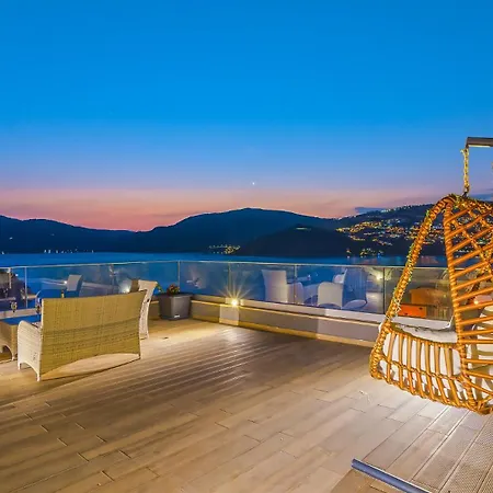Отель Kalkan Merkez'de Deniz Manzarali Lueks