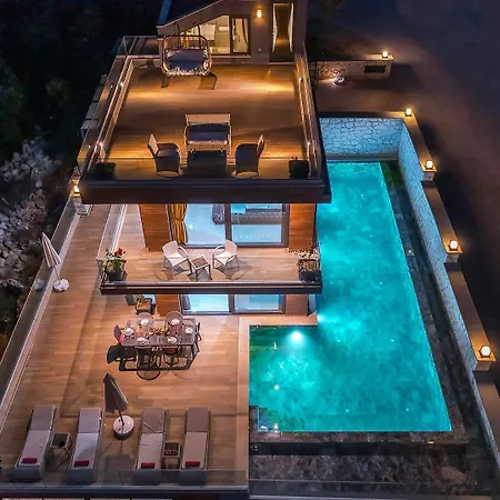 Hotel Kalkan Merkez'de Deniz Manzarali Lueks *