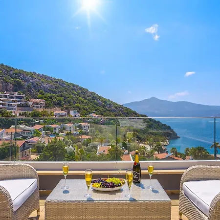 Hotel Kalkan Merkez'de Deniz Manzarali Lueks