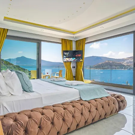 Kalkan Merkez'de Deniz Manzarali Lueks Hotel Kaş