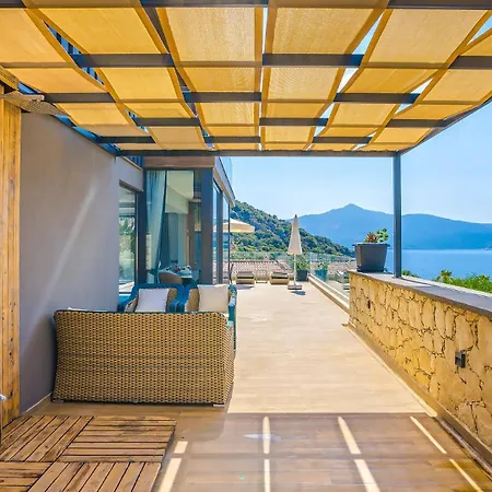Hotel Kalkan Merkez'de Deniz Manzarali Lueks *
